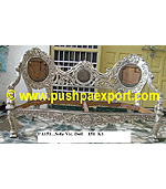 Silver Sofa with Doll Legs (Set of 3pc)(Set of One pc 3 Seater & Two Single Chairs)